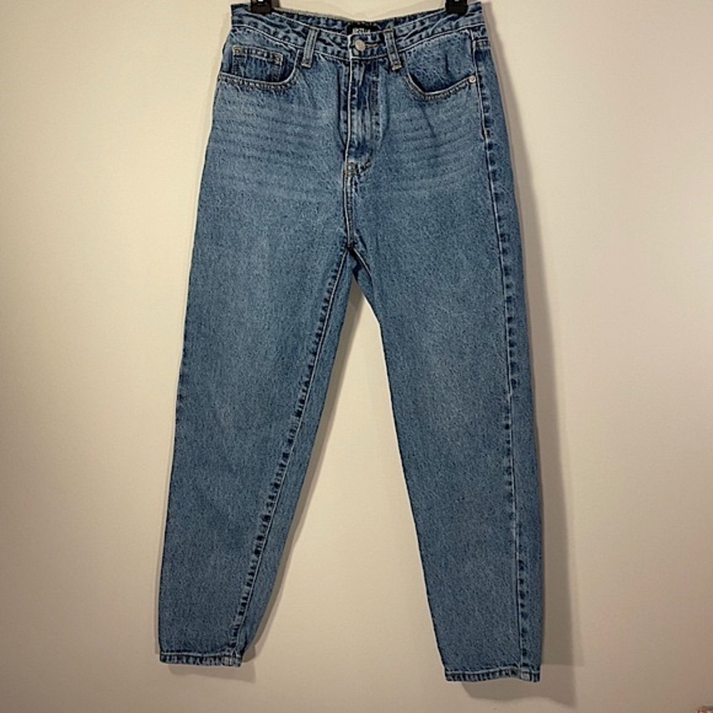Nasty Gal Denim 5 Pocket High Waisted Medium Wash Jeans Women’s Size 10